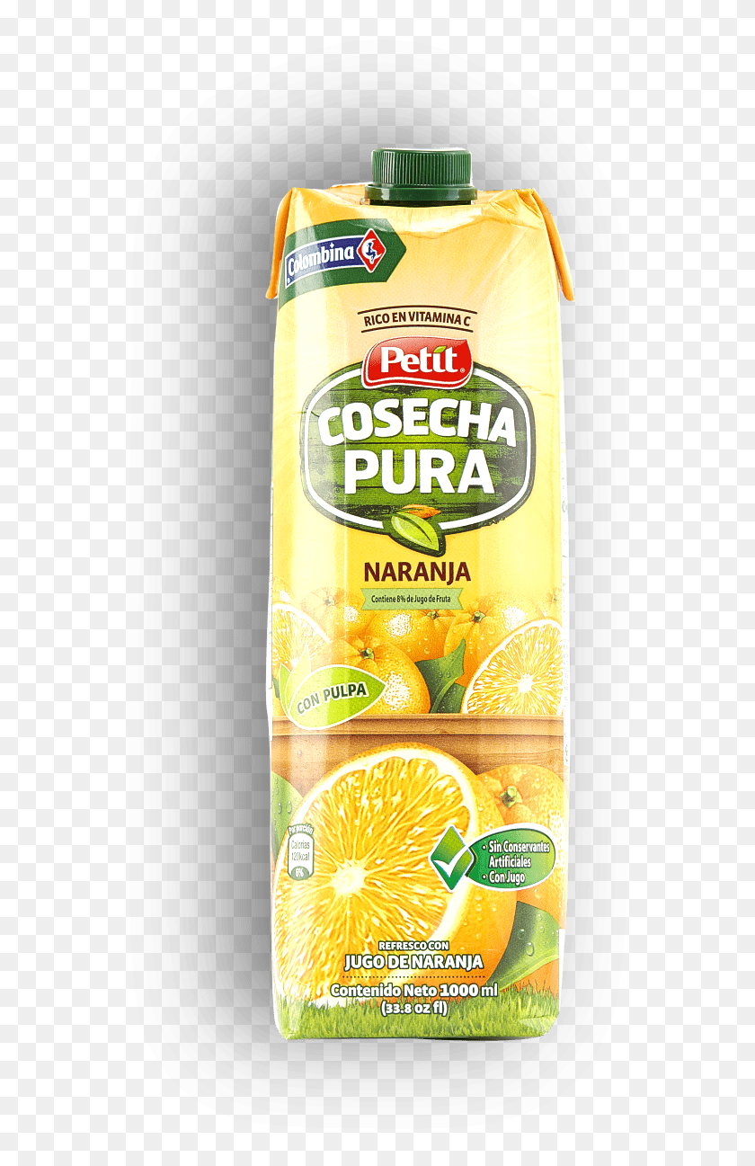 584x1237 Refresco De Naranja Cosecha Pura Petit Cosecha Pura, Напиток, Напиток, Сок Hd Png Скачать