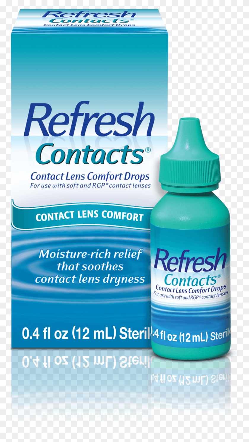 839x1539 Refresh Contacts Contact Lens Comfort Eye Drops, Flyer, Poster, Paper HD PNG Download