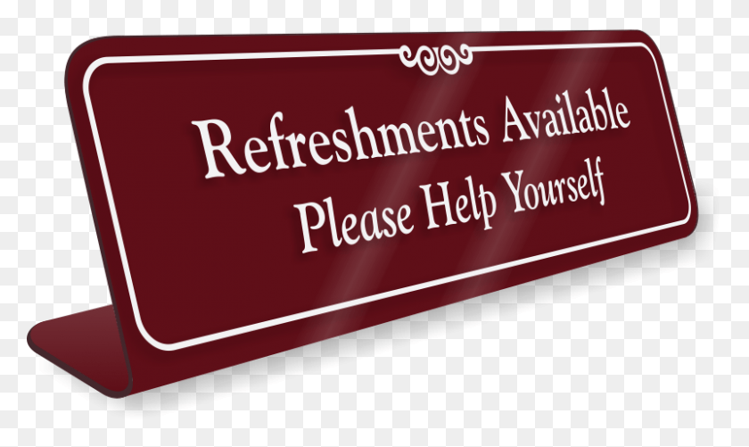800x453 Refreshments Available Help Yourself Sign Please Help Yourself To Refreshments, Text, Paper, Girl HD PNG Download