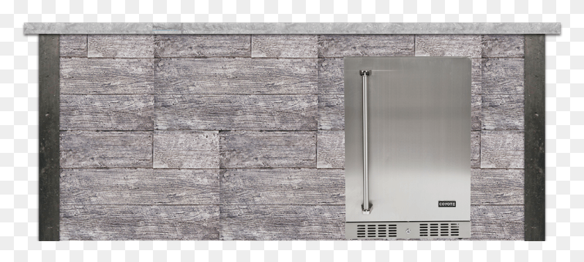 1100x448 Refrigeration Bar Island Sliding Door, Wall, Water, Shelf HD PNG Download