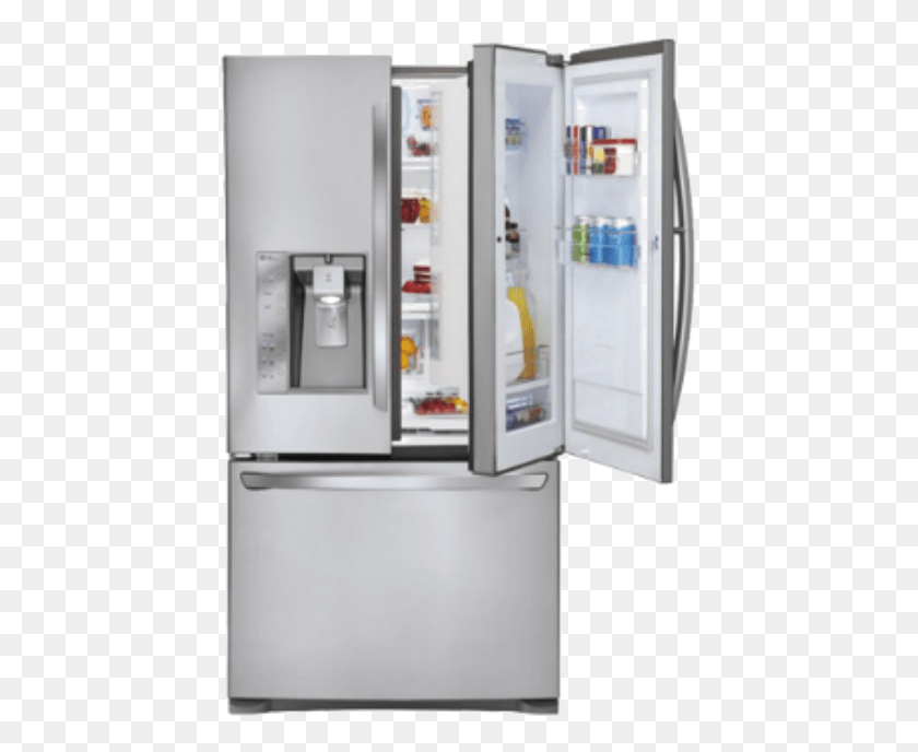 448x628 Refrigerator Background Image New Double Door Fridge, Appliance HD PNG Download
