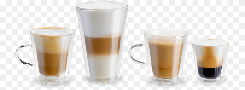 737x311 Refrigerator Blackampwhite3 Latte Cappuccino, Cup, Glass, Beverage, Coffee Sticker PNG