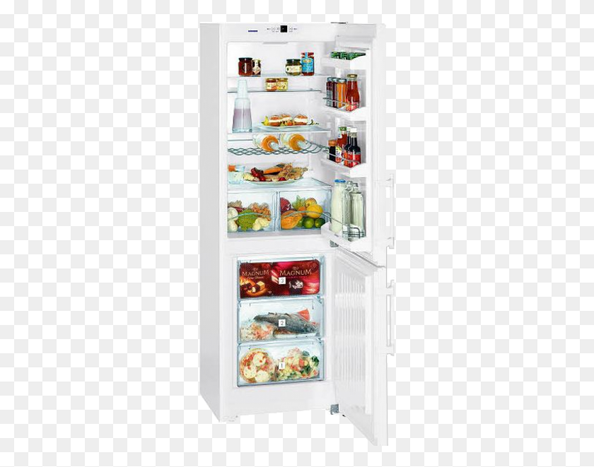 277x601 Descargar Png Refrigerador Liebherr Cu, Electrodomésticos, Menú, Texto Hd Png