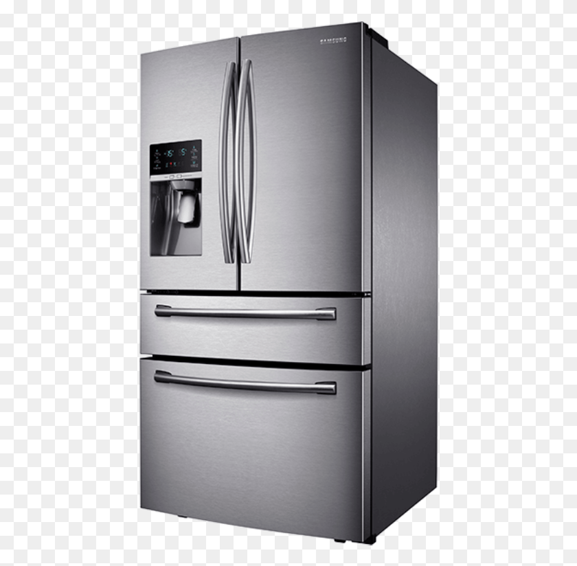 437x764 Холодильник Samsung, Бытовая Техника Hd Png Скачать
