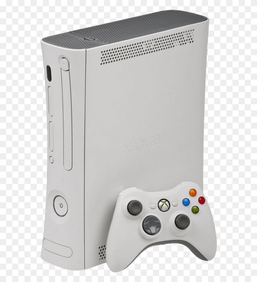 580x860 Descargar Png Consola Xbox 360 Reacondicionada W Cableado Blanco Una Xbox 360 2016, Electrónica, Videojuegos Hd Png