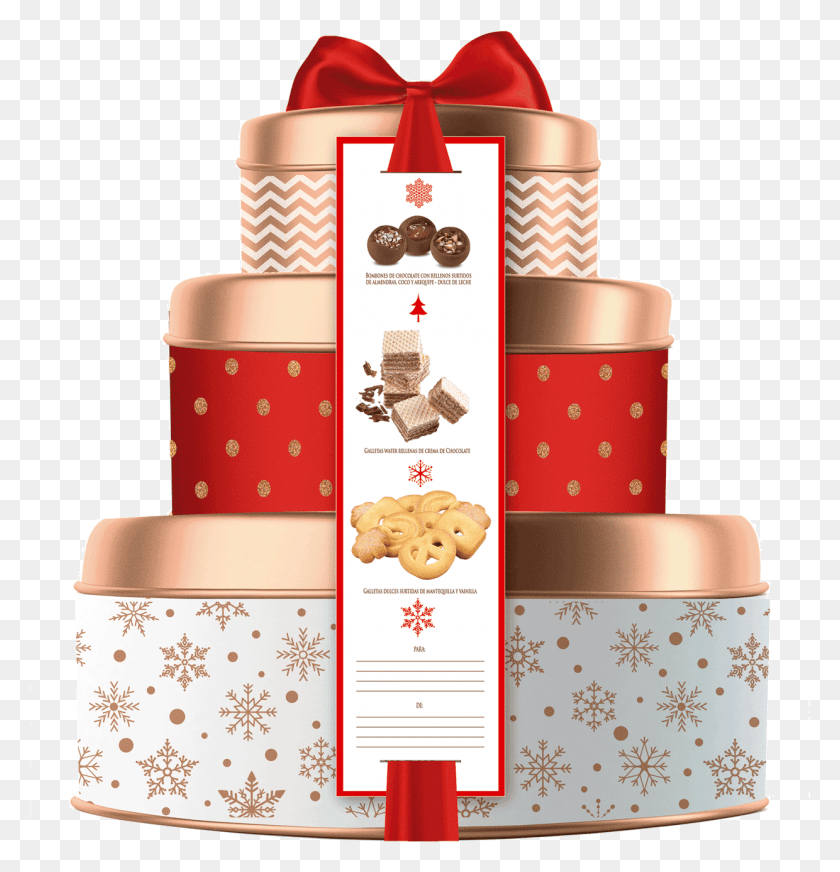 1240x1292 Regalo Especial De Galletas De Navidad Noel Birthday Cake, Label, Text, Wedding Cake HD PNG Download