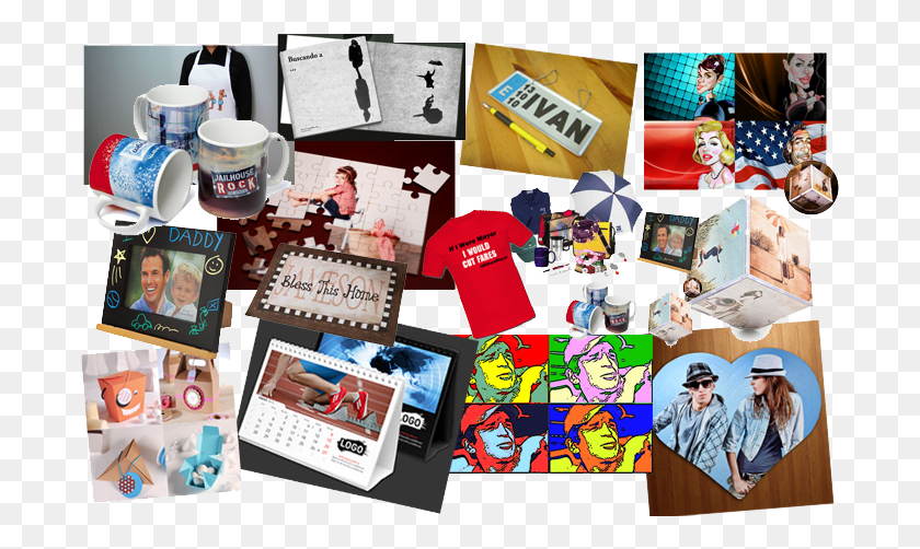 693x442 Regalos Personalizados Collage, Person, Human, Advertisement HD PNG Download