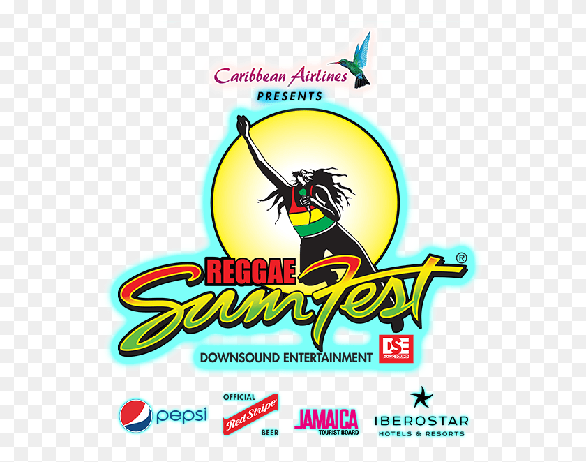 552x602 Descargar Png / Reggae Sumfest 2019 Fechas, Cartel, Publicidad, Volante Hd Png