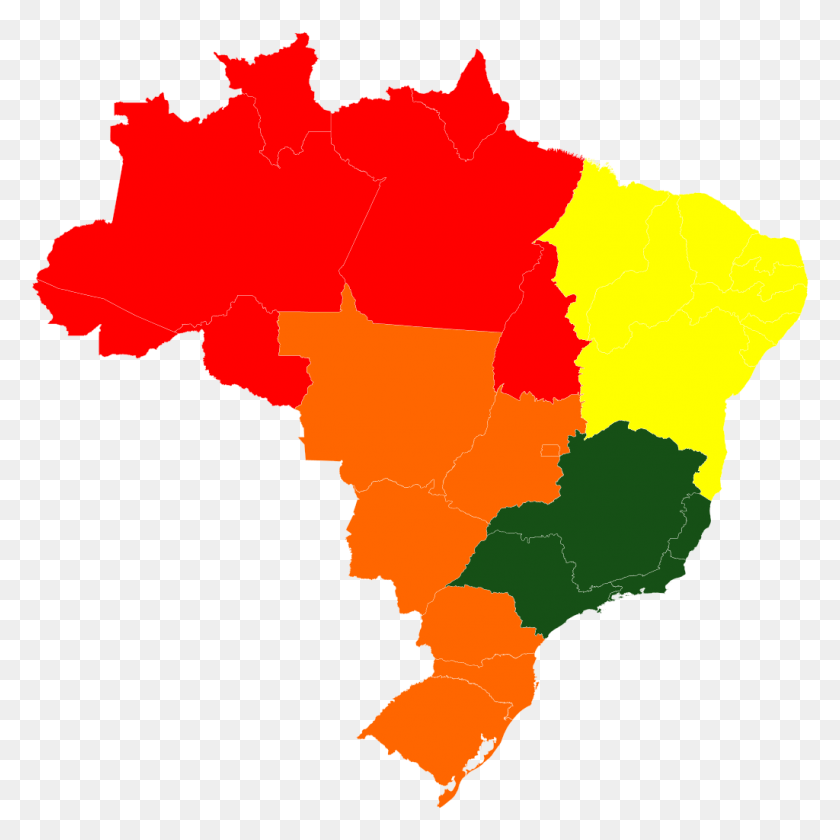 1024x1024 Descargar Png Regies Do Brasil Por Porcentajem De Rede De Esgoto Mapa Brasil Regioes, Map, Diagram, Plot Hd Png