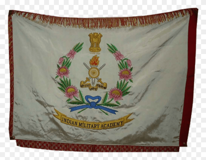 1307x992 Полковые Цвета Индийской Военной Академии Индийские Полковые Цвета, Подушка, Подушка, Текст Png Скачать