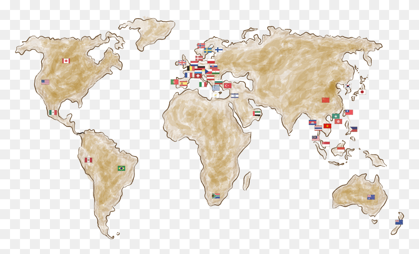 1691x976 Regioes Do Mundo, Map, Diagram, Atlas HD PNG Download