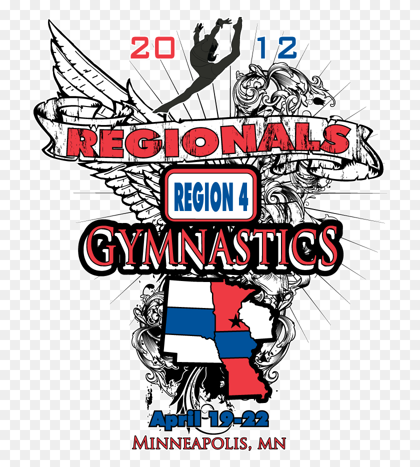 712x874 Region 4 Gymnastics, Poster, Advertisement, Flyer HD PNG Download