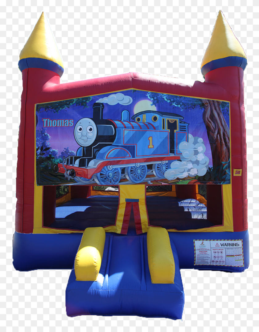 954x1246 Regular Castle Thomas The Train 1313 Inflatable, Wheel, Machine, Arcade Game Machine HD PNG Download