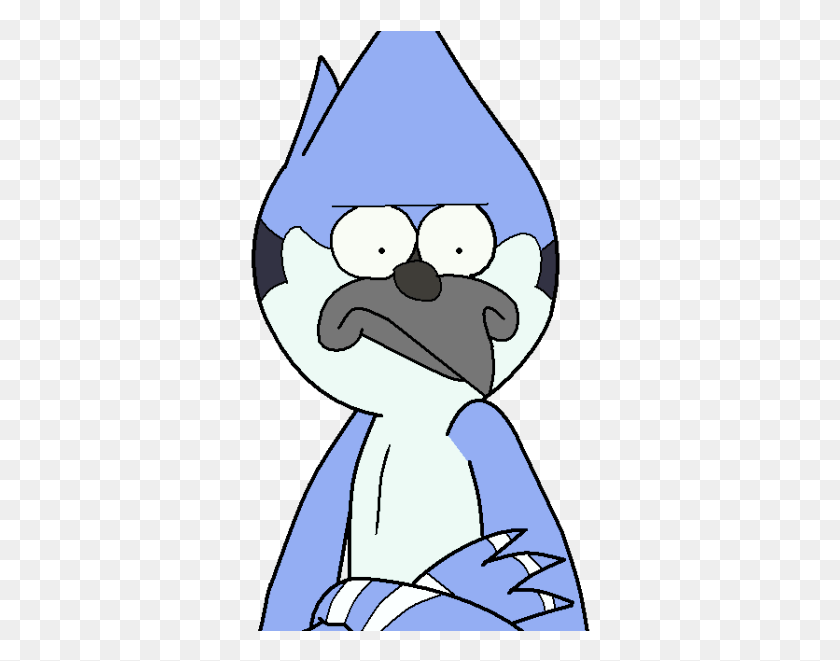 340x601 Regular Show Mordecai Angry, Outdoors, Nature HD PNG Download