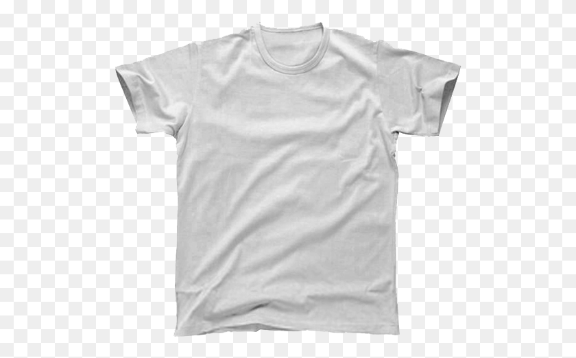 506x462 Regularshirt 6 Copy White Plain Shirt, Clothing, Apparel, T-shirt HD PNG Download