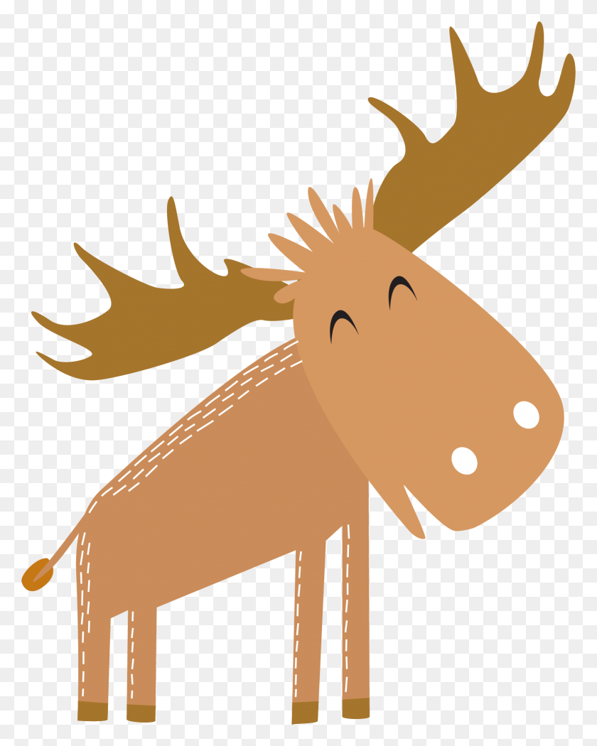 1567x1990 Reindeer Antlers Clipart At Getdrawings Cartoon, Moose, Wildlife, Mammal HD PNG Download