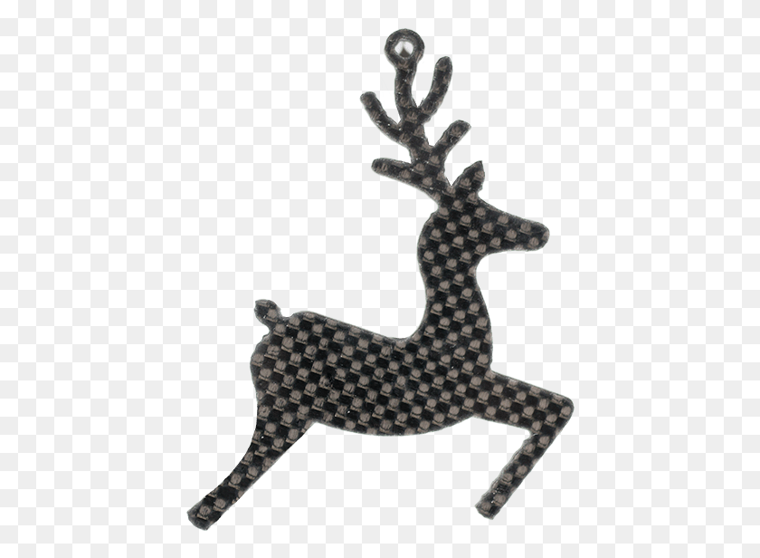 430x556 Reindeer Ornament Reindeer, Animal, Mammal, Wildlife HD PNG Download