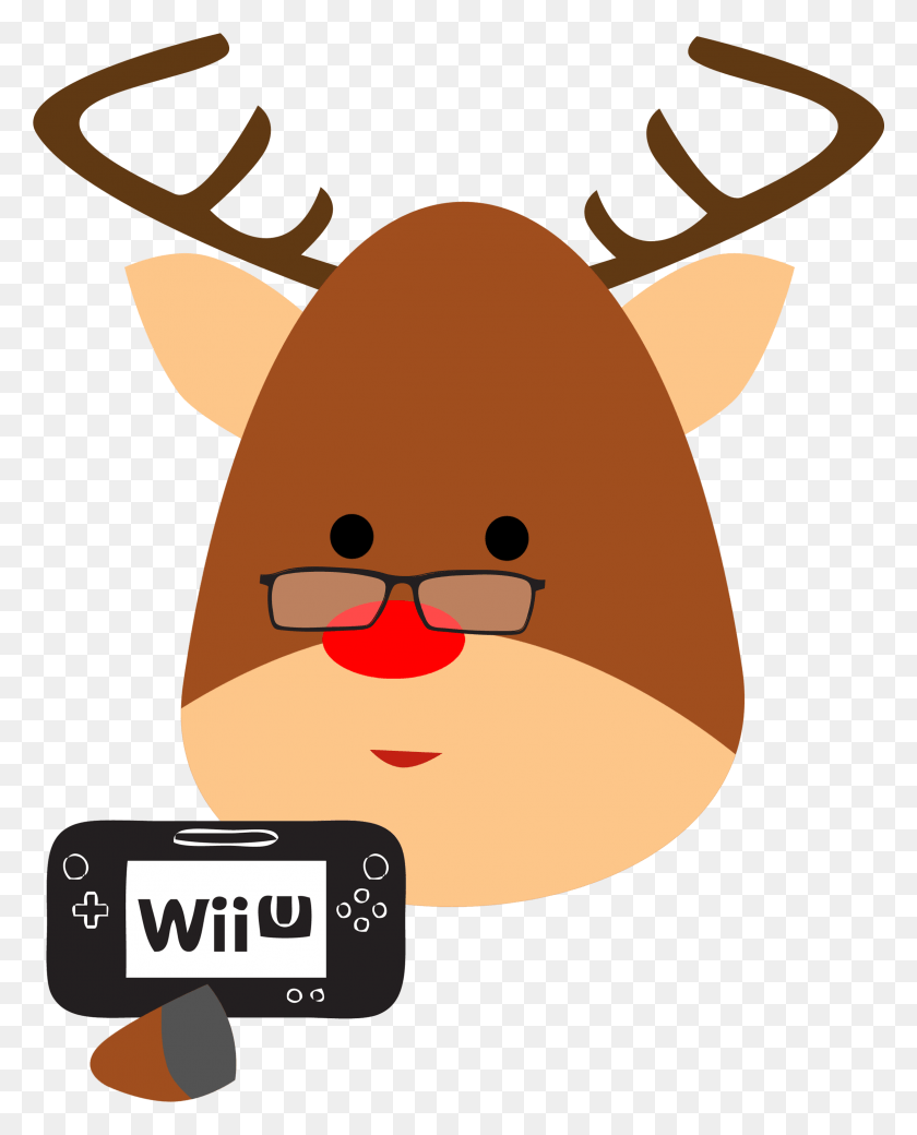 2357x2964 Reindeer Wii Glasses Animal Antler 851069 Reindeer With Glasses, Sunglasses, Accessories, Accessory HD PNG Download