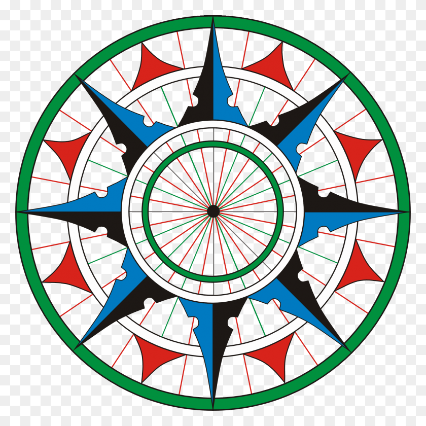 1672x1672 Reinel Wind Rose Round Compass Rose Svg, Compass, Dynamite, Bomb HD PNG Download
