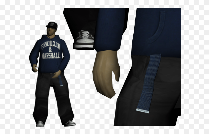 614x481 Rel Franklin Amp Marshall Hmycr Skin Lsrp, Clothing, Apparel, Person HD PNG Download