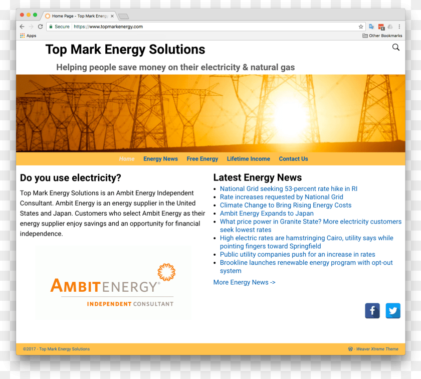 Related Ambit Energy, File, Webpage PNG