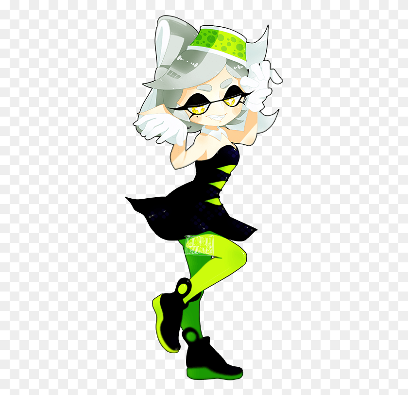 327x753 Related Image Splatoon Squid Sisters Callie And Marie Marie Splatoon Fan Art, Person, Human HD PNG Download