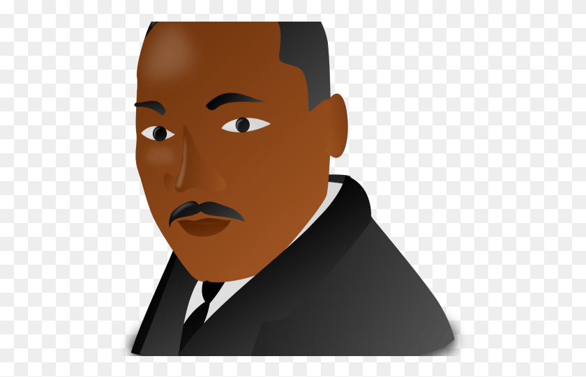 499x481 Descargar Png / Dibujo De Martin Luther King, Cara, Traje, Abrigo Hd Png