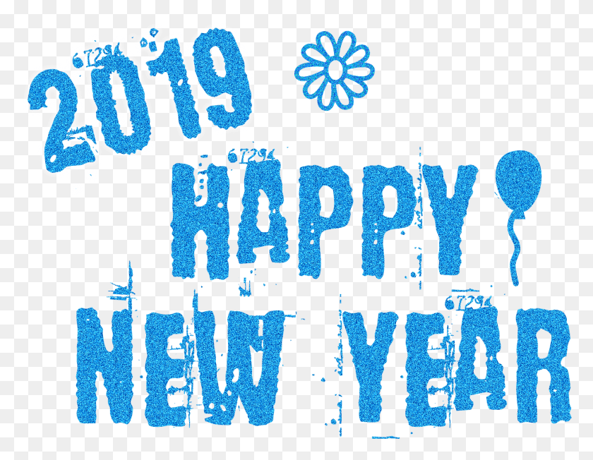 1419x1077 Related Posts For Happy New Year 2019 With 4k Images Fly Away Hero, Text, Alphabet, Handwriting HD PNG Download