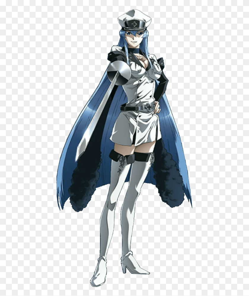461x941 Related Posts Of Esdeath Akame Ga Kill Wiki General Esdeath, Clothing, Apparel, Person HD PNG Download