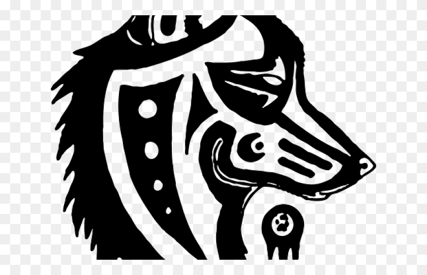 640x480 Related Posts Wolf Totem Pole Symbol, Gray, World Of Warcraft HD PNG Download