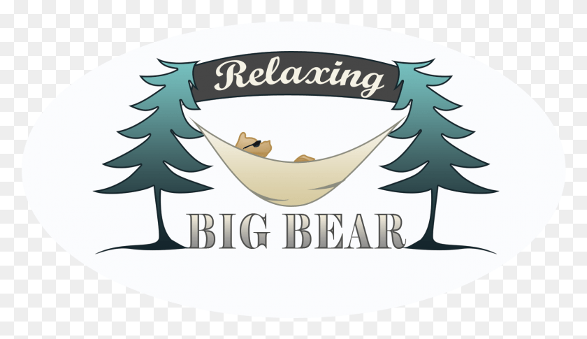 1520x829 Расслабляющий Большой Медведь Этикетка, Текст, Растение, Дерево Hd Png Скачать