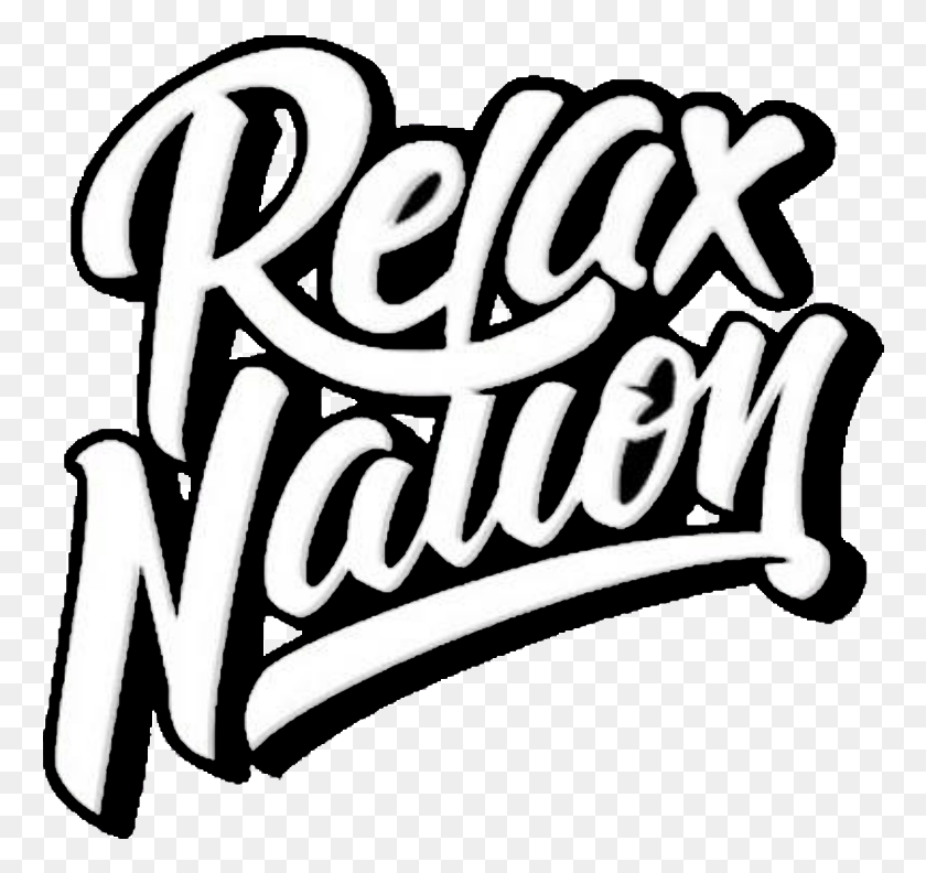 766x732 Relaxnation, Text, Label, Word HD PNG Download