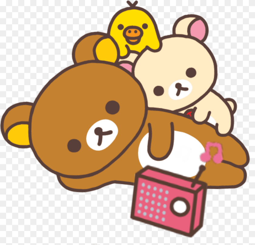 2392x2295 Relaxwithrilakkuma Rilakkuma Sticker Anime Rilakkuma, Animal, Bear, Mammal, Wildlife Clipart PNG