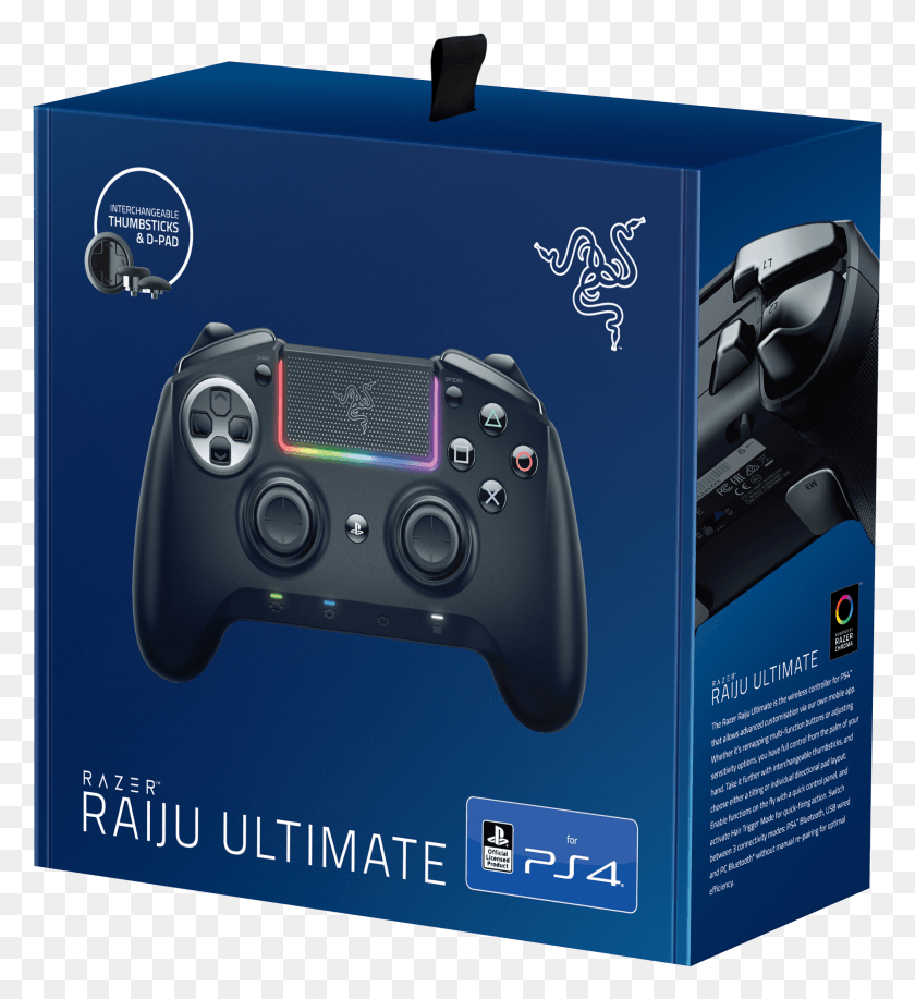 2247x2470 Release Date Out Now Razer Raiju Ultimate Ps4 Controller HD PNG Download