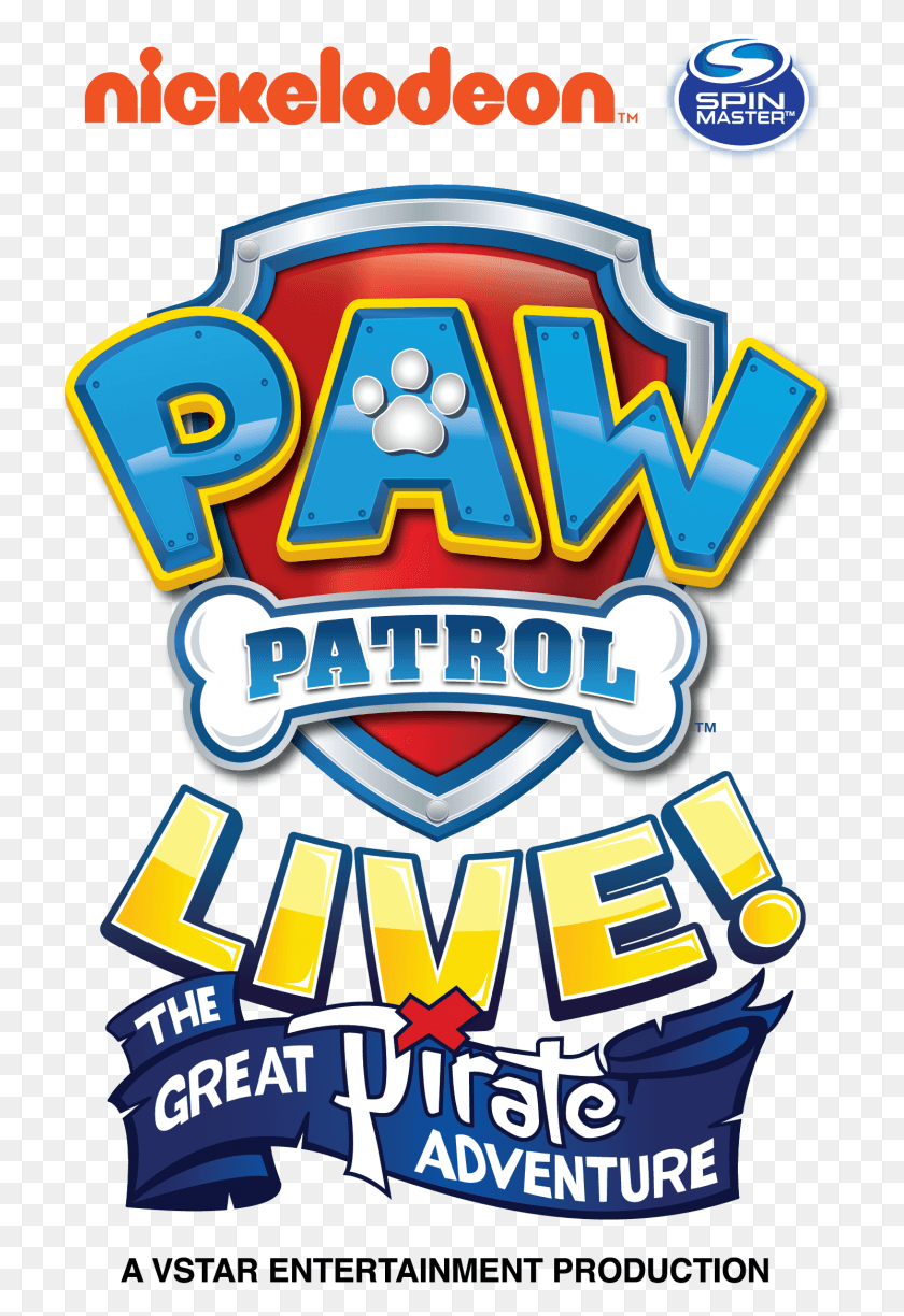 730x1164 Логотип Выпуска Paw Patrol Live Logo, Еда, Цирк, Досуг Hd Png Скачать