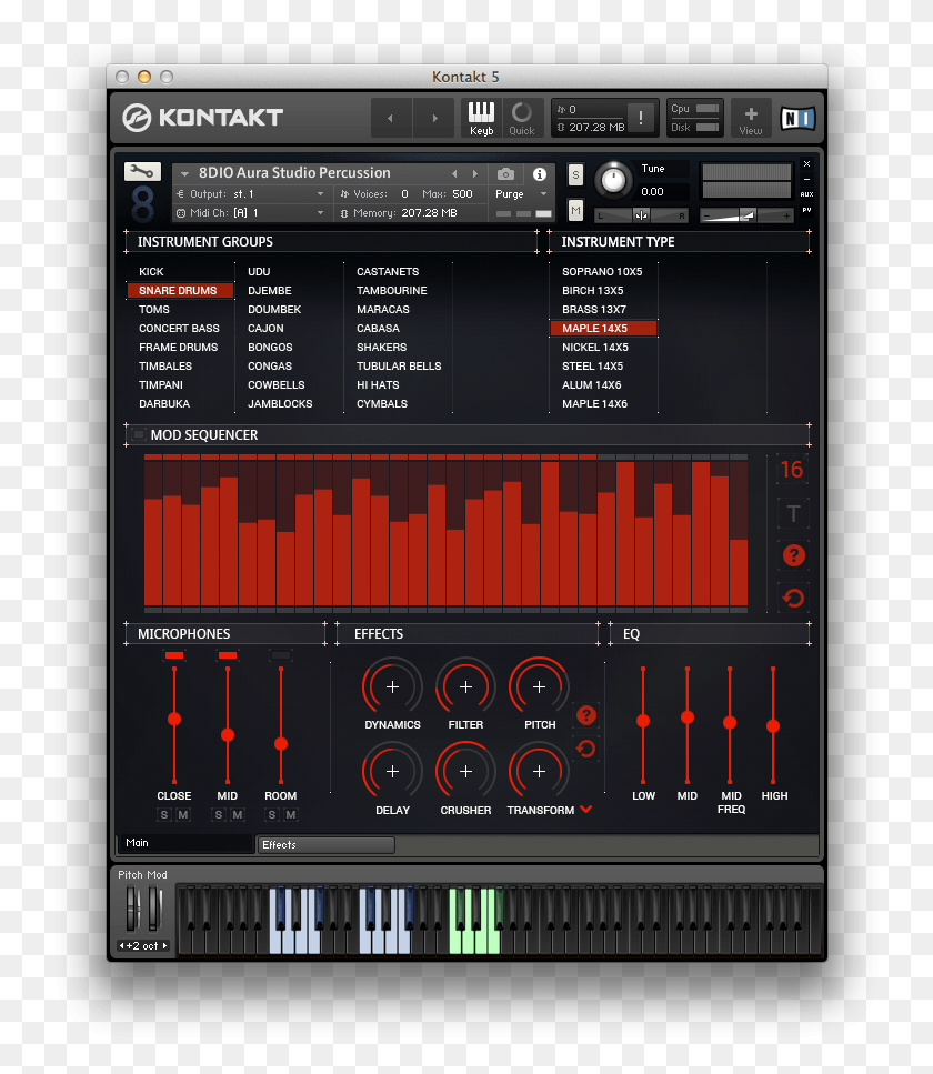 748x907 Releases Aura Studio Percussion For Kontakt Featuring Pipe Organ For Kontakt, Scoreboard, Electronics, Keyboard HD PNG Download