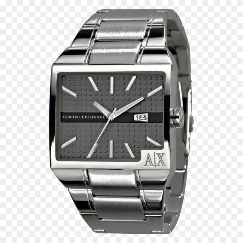 1200x1200 Relgio Armani Exchange Ax Uax2003 Armani Exchange Rectangular Watch, Wristwatch HD PNG Download