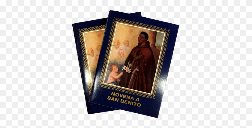 365x368 Folleto Religioso Novena A San Benito San Benedetto Il Moro, Libro, Persona, Humano Hd Png