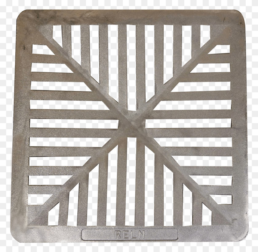 1644x1601 Reln 250 X 250 Aluminium Grate Only Plain, Drain, Rug, Sewer HD PNG Download