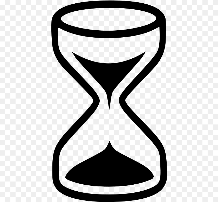 Reloj De Arena Dibujo, Gray PNG