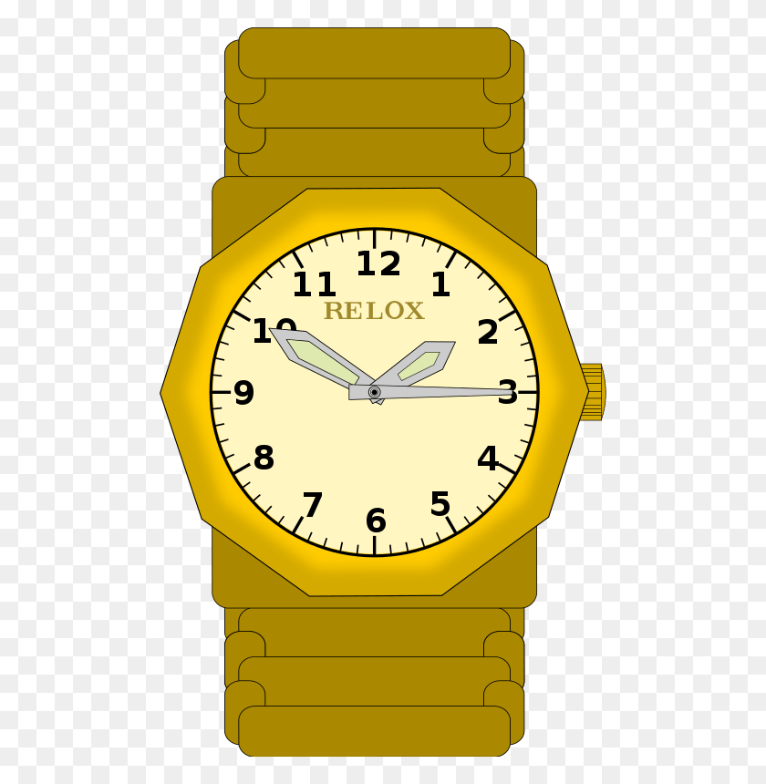 490x800 Reloj De Pulsera Watch Clipart, Analog Clock, Clock, Clock Tower HD PNG Download