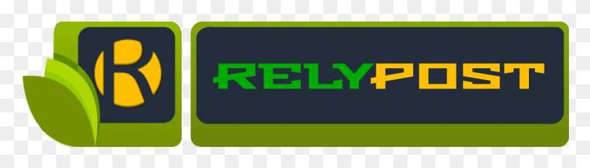 1150x264 Relypost Graphic Design, Text, Word, Plant HD PNG Download