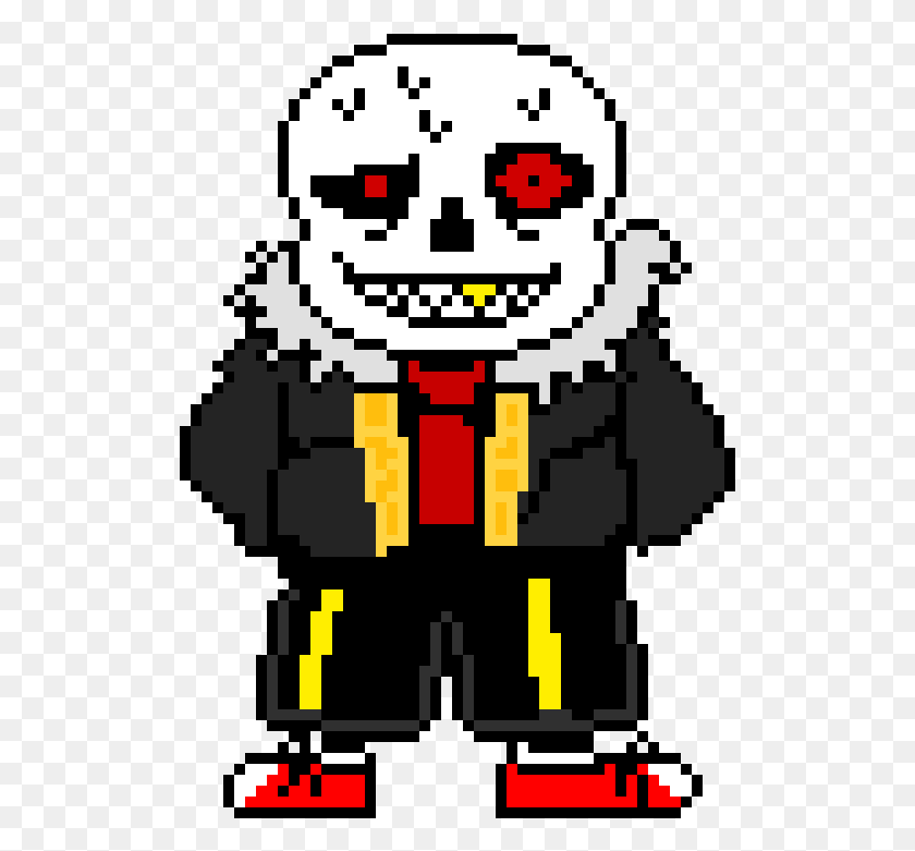 511x721 Remasterd Underfell Sansn Sprite From The One I Made Underfell Sans Pixel Gif, Rug, Text, Poster HD PNG Download