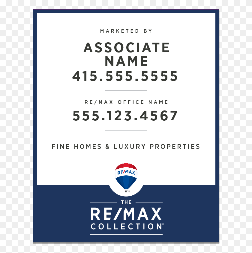 624x783 Remax Cl 30x24 Col Rp Remax Collection Window Signs, Advertisement, Poster, Flyer HD PNG Download