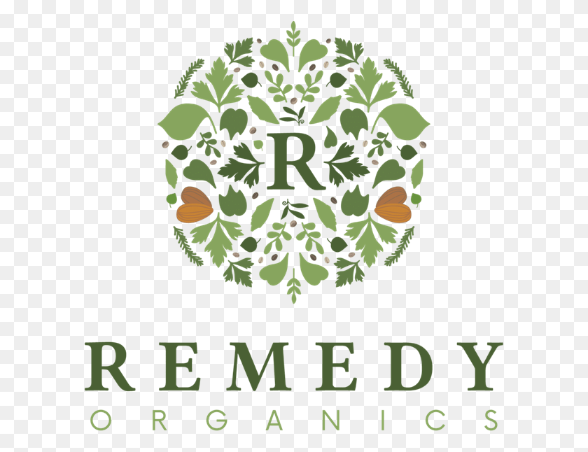 600x586 Remedy Organics Logo, Graphics, Floral Design HD PNG Download