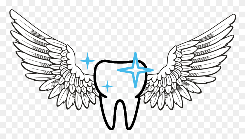 991x533 Remember The First Time You Lost A Tooth There Aren39t Angel Wings Transparent, Symbol, Eagle, Bird HD PNG Download