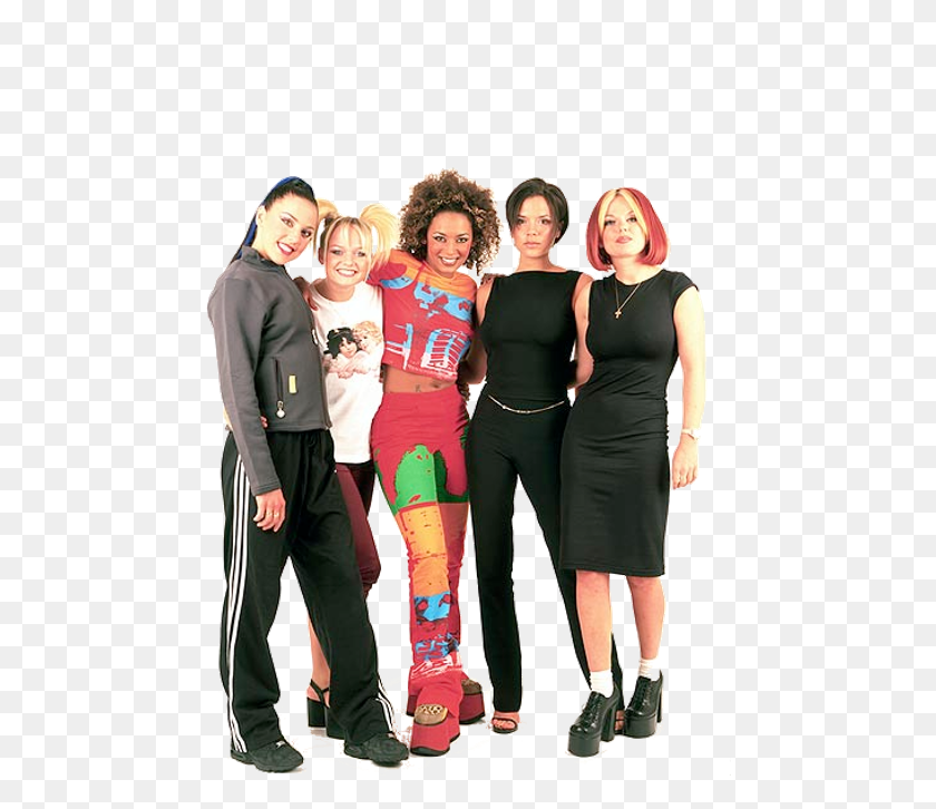 472x666 Remember Your Gay Childhood Where You Loved The Spice Spice Girls In, Person, Clothing, People HD PNG Download