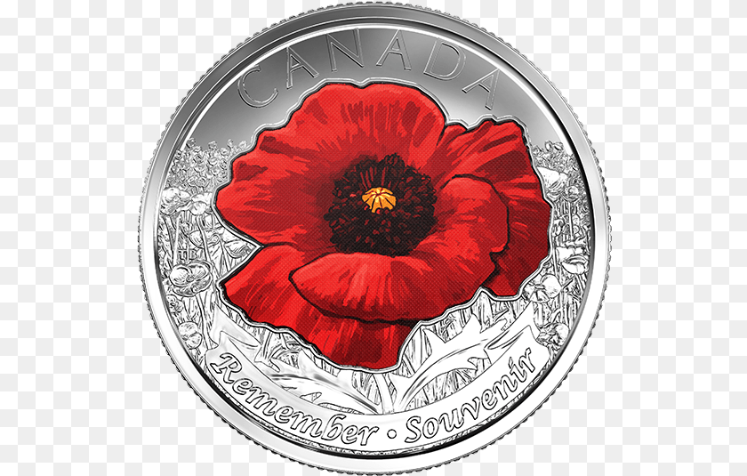 535x535 Remembrance Coin Pack 25 Cents Canada 2015, Flower, Plant, Money PNG