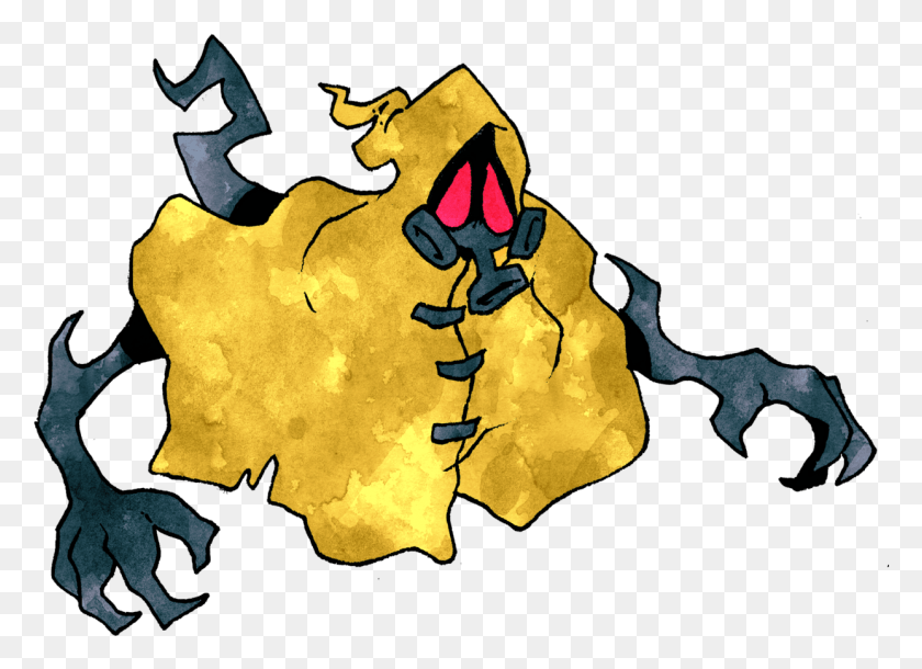 1242x876 Reminder A Ghastly Creature That Haunts The Post Apocalyptic Cartoon, Graphics, Text HD PNG Download