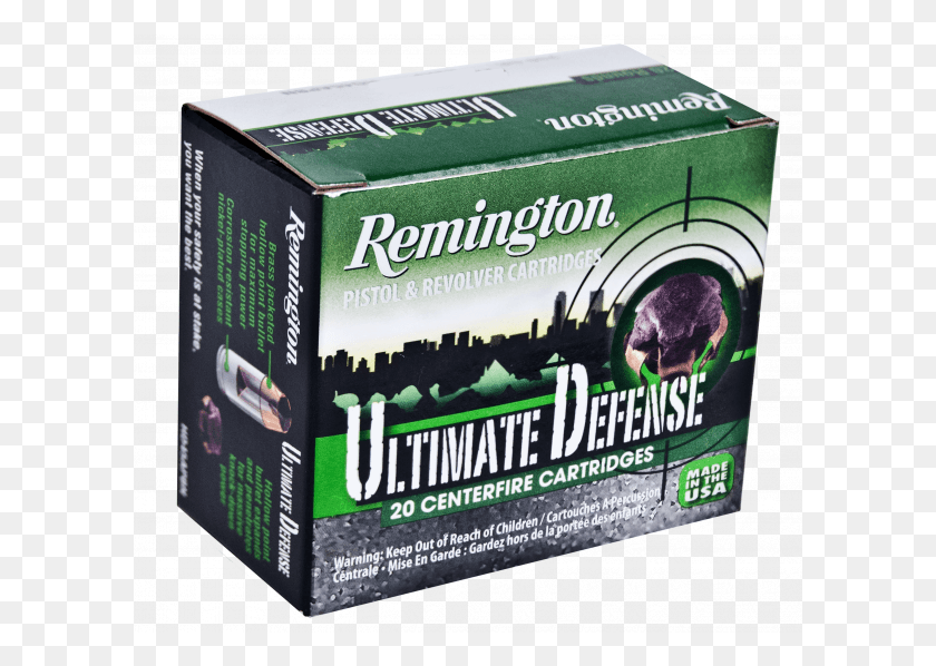 600x538 Remington Ammunition Hd9mmbn Ultimate Defense Full Remington, Bird, Animal, Weapon HD PNG Download